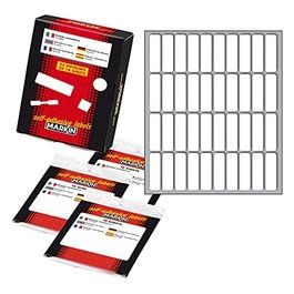 Confezione 10 Buste Etichette 25 34x10mm