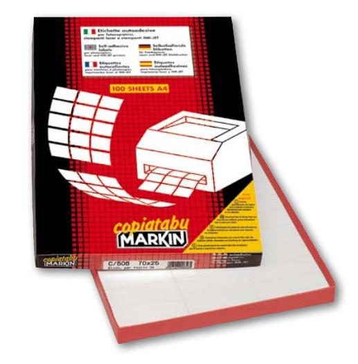 Markin Confezione 100 Etichette