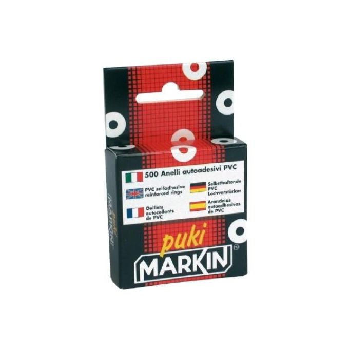 Markin Confezione 500 Salvabuchi Adesivi Trasparenti