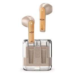 House of Zion True Wireless Bluetooth Earbuds In-Ear USB-C Materiali Sostenibili Crema