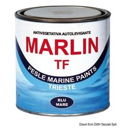 Marlin Yacht Paints Antivegetativa MarlinTF nera lt.2,5 