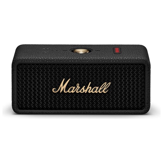 Marshall Cassa wireless EMBERTON III Black e Brass 10W