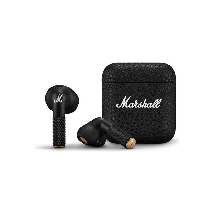 Marshall Minor IV Tws Auricolari con Microfono Bluetooth Nero