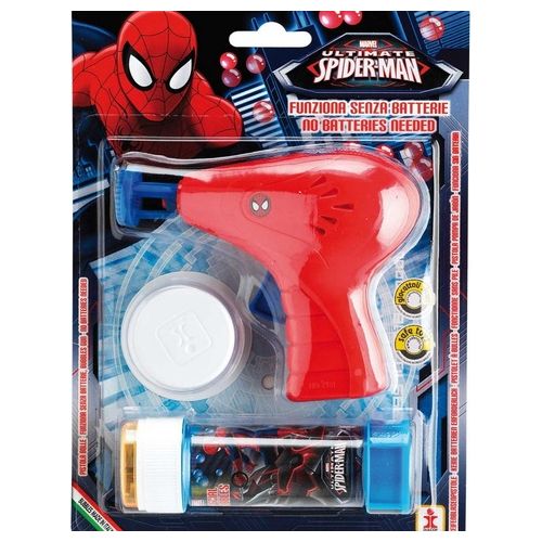 Marvel: Dulcop Bolle Di Sapone - Pistola Bolle Meccanica Piccola - Spider-Man - Blister 1 Pz 60 Ml
