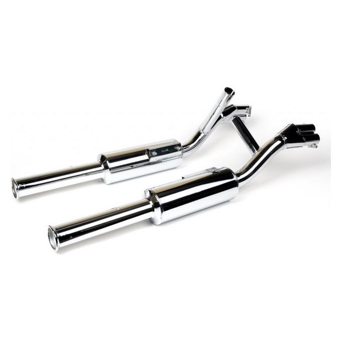 Marving Scarico 4/2 1100 GOLDWING Linea Completa Master Silenziatore Cromato Non Omologato