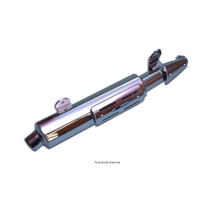 Marving Silenziatore EDR XT 400 Cromato Non Omologato