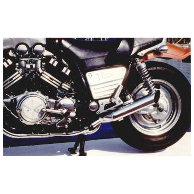 Marving Silenziatore Legend 1200 V MAX Turn Out Cromati non Omologati - Coppia