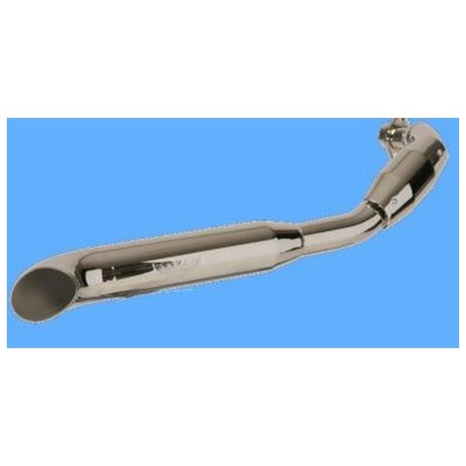 Marving Silenziatore Legend VT 125 SHADOW Turn Out Cromato Non Omologato