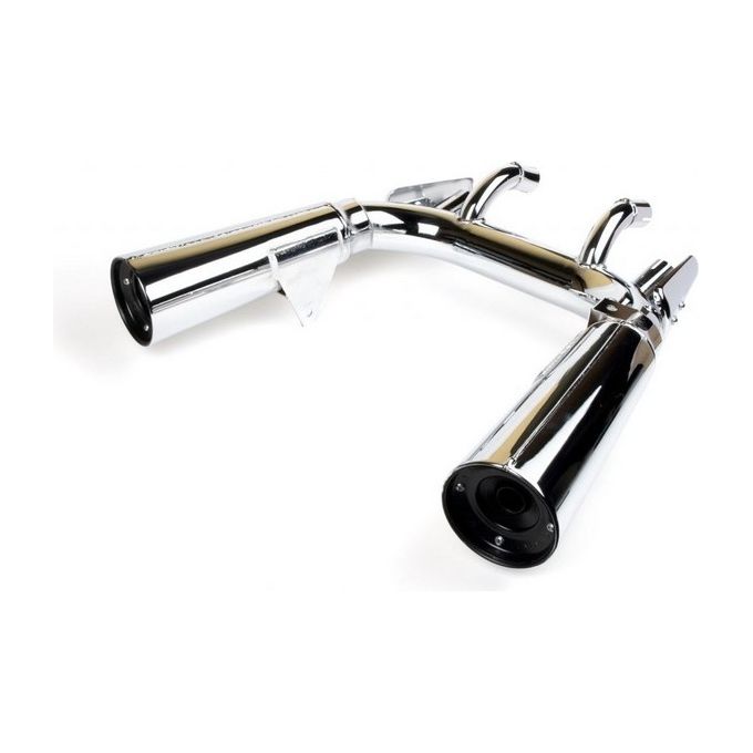 Marving Silenziatore Master 1200 V MAX Cromato Omologati - Coppia