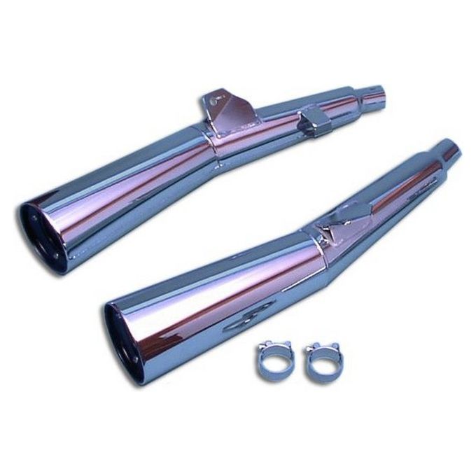 Marving Silenziatore Master XJ650/750/900 Cromato Omologati - Coppia