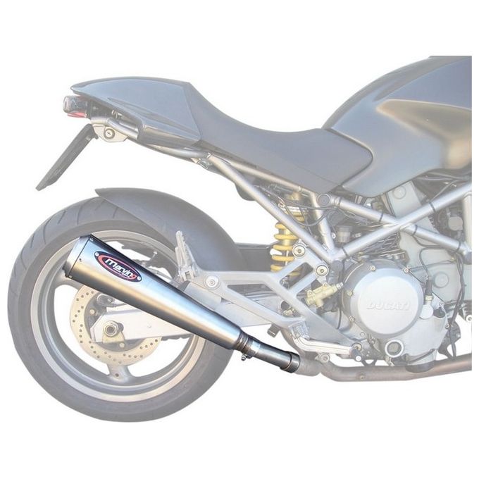 Marving Silenziatore Racing Steel MONSTER Inox Conico Terminale Diametro 110 Omologato
