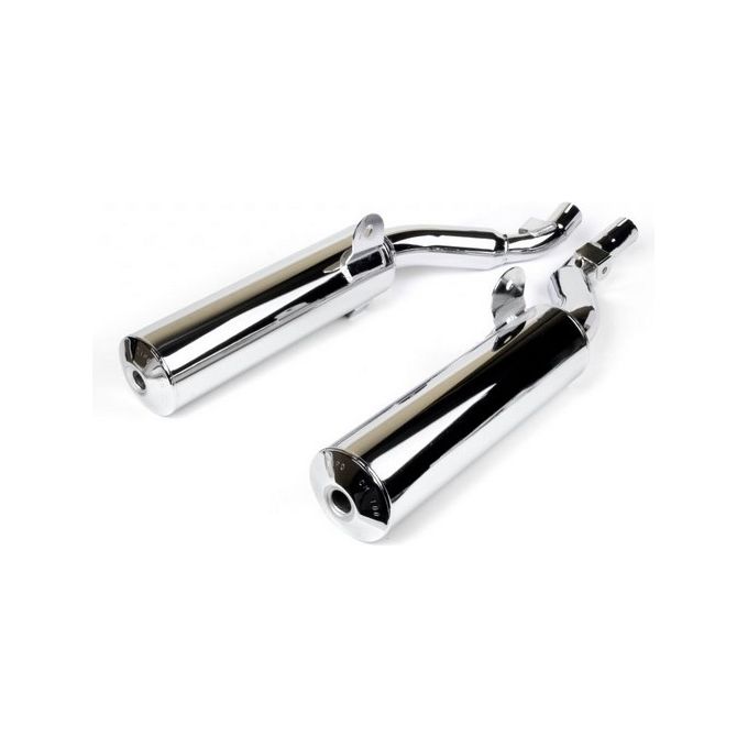 Marving Silenziatore Rotondo XJ 600 S DIVERSION Diametro 100 Acciaio Cromato Omologato