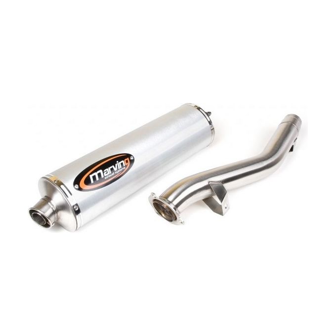 Marving Silenziatore Superline 600 BANDIT Big Ovale Alluminio Omologato