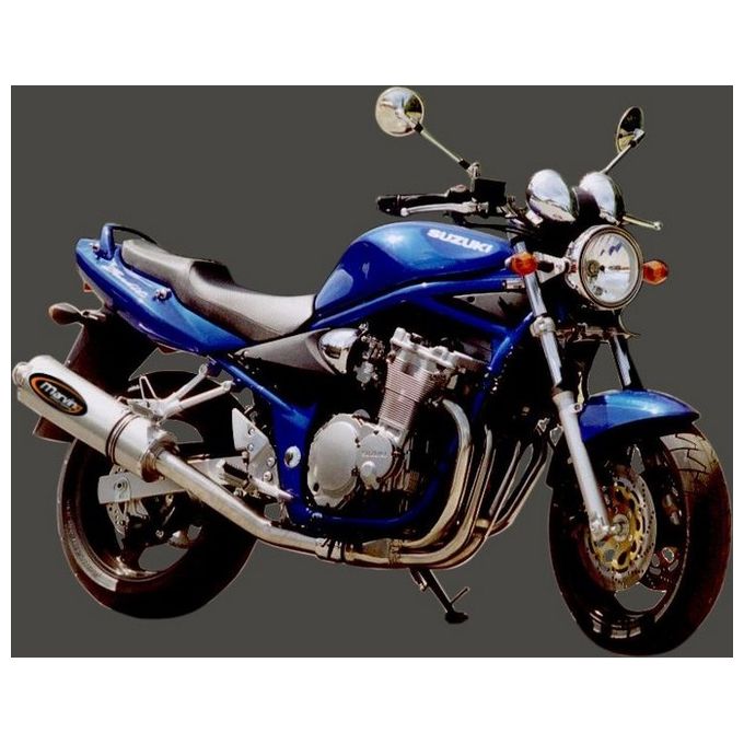 Marving Silenziatore Superline 600 BANDIT Big Ovale Titanio Omologato