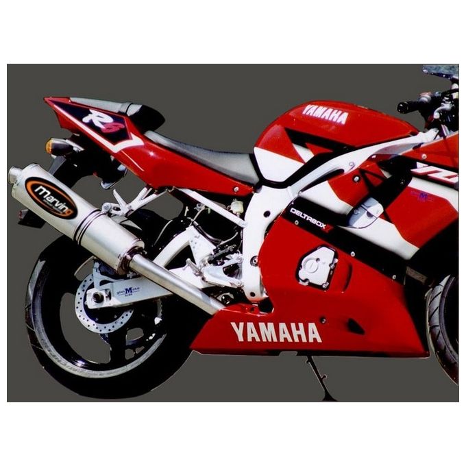 Marving Silenziatore Superline YZF R1 1998/1999 Big Ovale Titanio Omologato