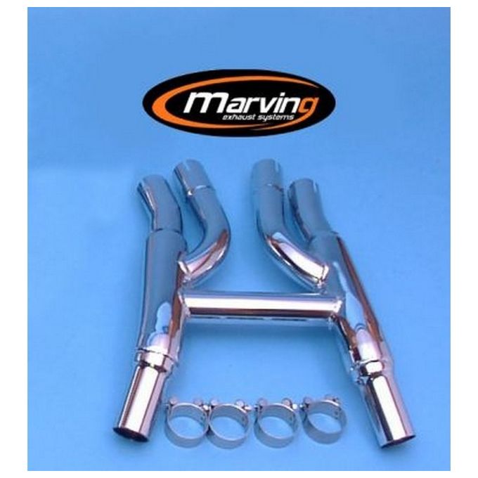 Marving Tubo Raccordo per Yamaha XJ 900 Non Omologato Cromato