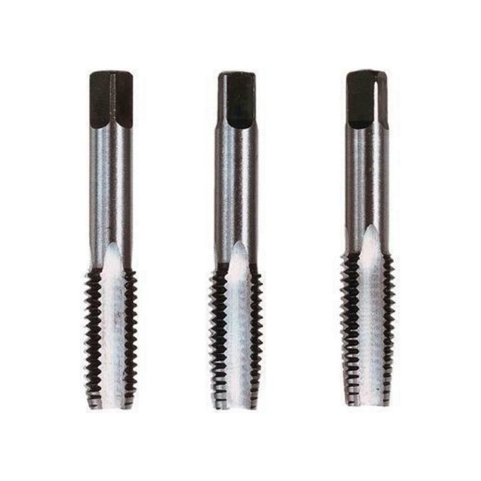 Maschi a Mano Passo Grosso Acciaio Hss Set 3 Pezzi 6x1mm