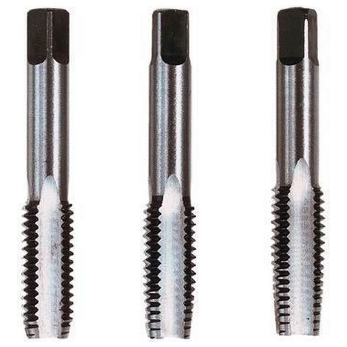 Maschi a Mano Passo Grosso Acciaio Legato Set 3 Pz mm.14x2