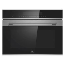 MKMW 45509C-ED BK Forno compatto combinato microonde da incasso 50 litri controllo full touch vetro nero