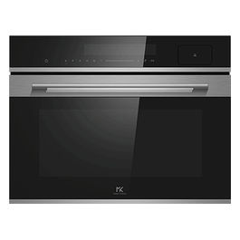 MKO 45509CS-ED BK Forno compatto combinato a vapore da incasso 50 litri controllo full touch vetro nero Classe A