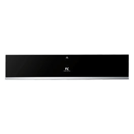 MKOD 6022-ED BK Cassetto scaldavivande da incasso 60 cm 22 litri vetro nero linea Edge