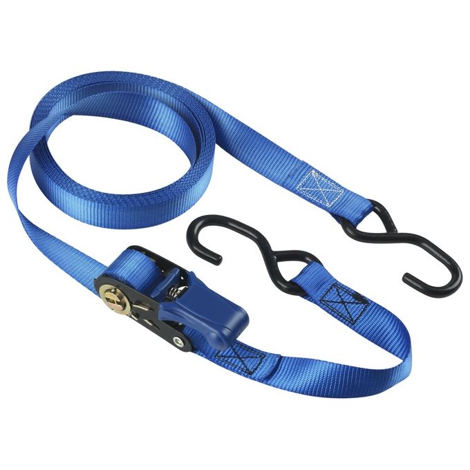 Master Lock 4 Cinghia 5mt Blu con Cricchetto