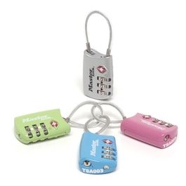 Master Lock 4688EURD Lucchetto per Bagagli in Alluminio Approvato dalla TSA 8.2x3x1.4cm