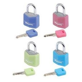 Master Lock 9120EURQCOLNOP 4 Lucchetti Cilindrici 20mm