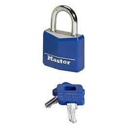 Master Lock 9131EURDCOL Lucchetto a Chiave in Alluminio 30mm Archetto in Acciaio