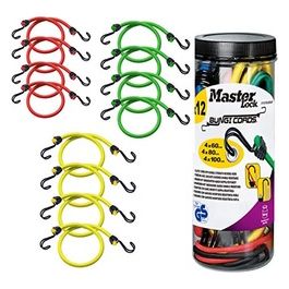 Master Lock Bungee Cord Cavi Elastici con Ganci