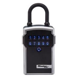 Master Lock Cassaforte per Chiavi con Bluetooth con Cavo Chiavi Retrattile 5440EURD