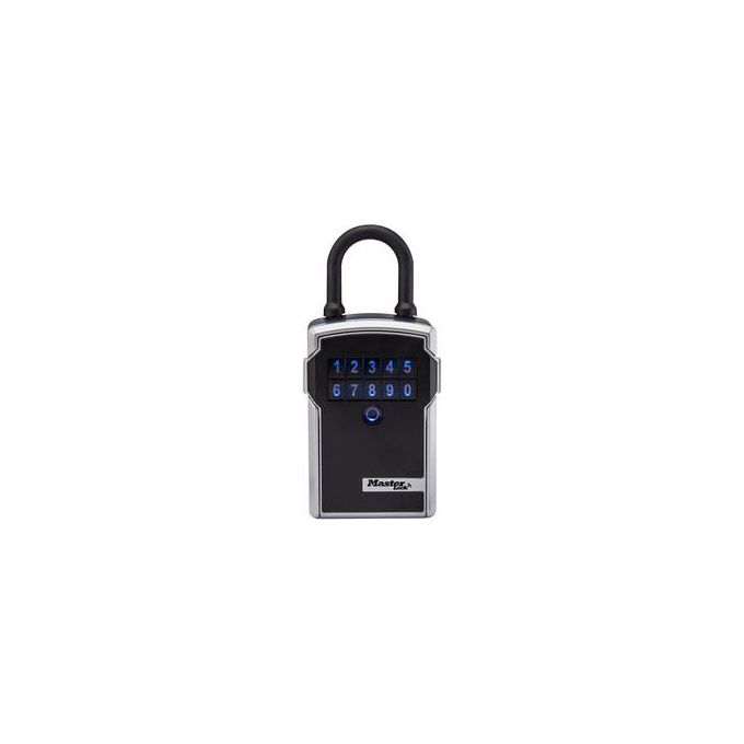 Master Lock Cassaforte per Chiavi con Bluetooth con Cavo Chiavi Retrattile 5440EURD
