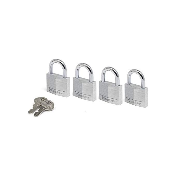 Master Lock Lucchetto Set da 4 Pezzi 40mm