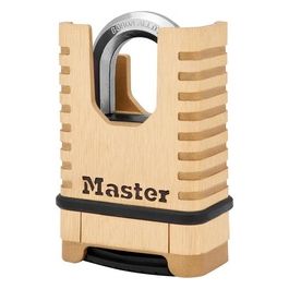 Master Lock M1177EURDCC Lucchetto a Combinazione Ottone Massiccio