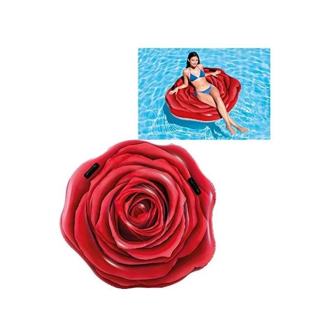 Intex 58783 Materassino Rosa Rossa; 137 x 132 cm