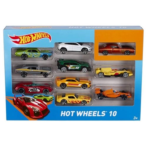 Hot Wheels: Confezione 10 Veicoli 