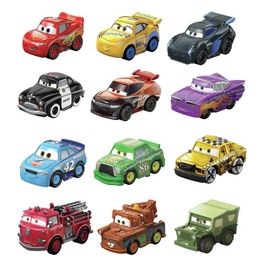 Mattel Auto Mini D-Cast Racers Cars 2019 Assortito