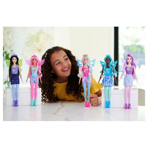 Mattel Bambola Barbie Color Reveal Rainbow Galaxy