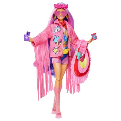 Mattel Bambola Barbie Extra Look Deserto