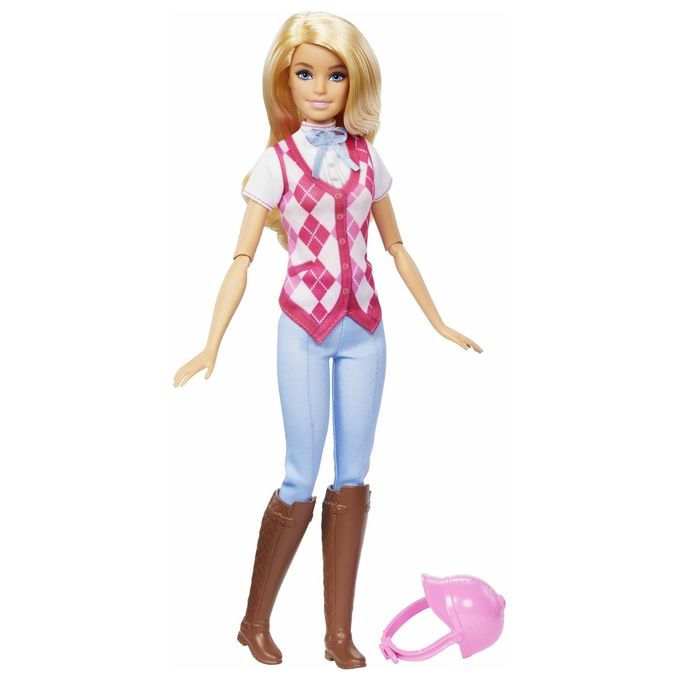 Image of Mattel Bambola Barbie Malibu' Cavallerizza