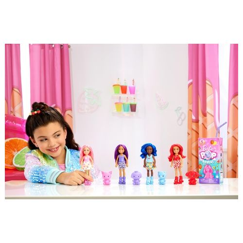 Mattel Bambola Barbie Pop Reveal Chelsea Serie Succhi di Frutta