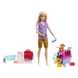 Mattel Bambola Barbie Soccorritrice Animali Playset Assortito