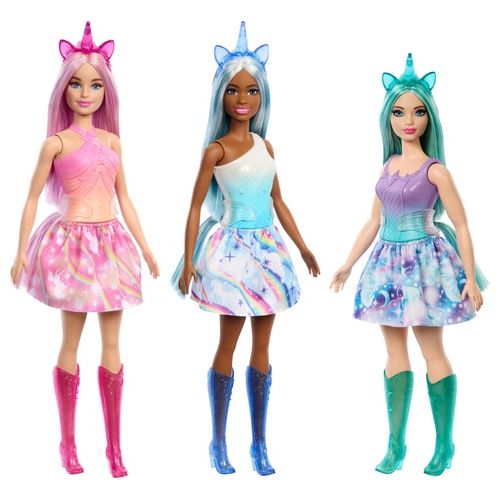 Mattel Bambola Barbie A Touch of Magic Fairytale Unicorni