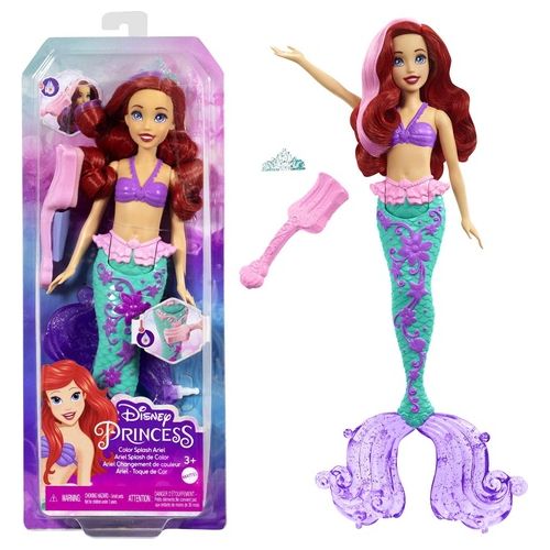 Mattel Bambola Disney Princess Ariel Cambia Colore