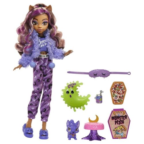 Mattel Bambola Monster High Clawdeen Wolf Creepover Party