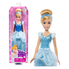 Bambola Snodata Cenerentola Principessa Disney HLW06 3+ Anni Beige e Blu