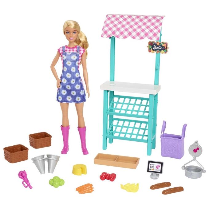 Mattel Barbie Mercato Frutta e Verdura