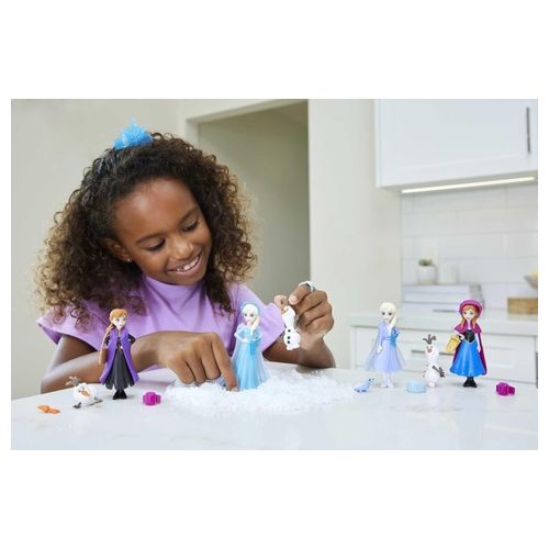 Mattel Disney Bambola Frozen Snow Color Reveal Mini