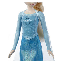 Disney Princess Elsa JDL58 Bambola Cantante Italiano Capelli Pettinabili