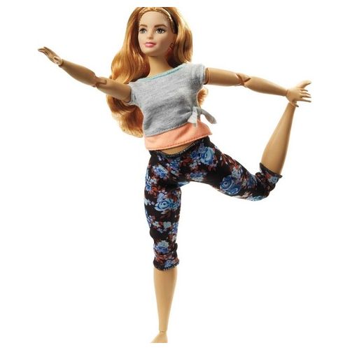 Mattel FTG84 - Barbie - Fashion And Beauty - Barbie Snodata Curvy With Auburn Hair